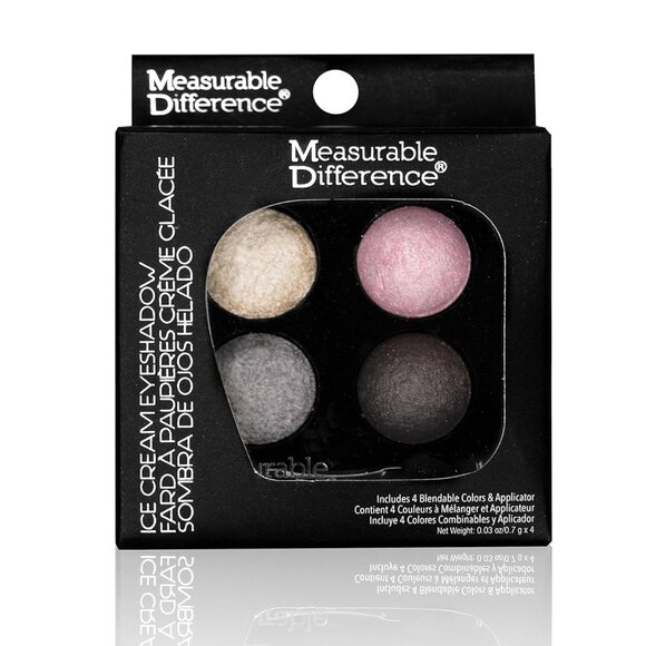 Lot of 2 Measurable Difference Ice Cream Eyeshadow Palettes Natural Smokey - Picture 3 of 7